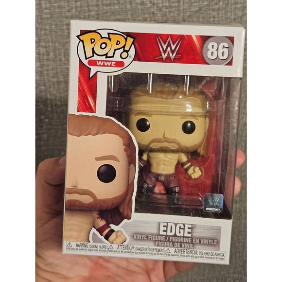 Funko POP! WWE - Edge #86 Brand-new Sealed Unopened NWT WWF AEW NXT Wrestling - Picture 6 of 6